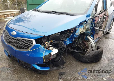 2014 Kia Forte Ex z USA, uszkodzony, nr VIN KNAFX4A87E5128051